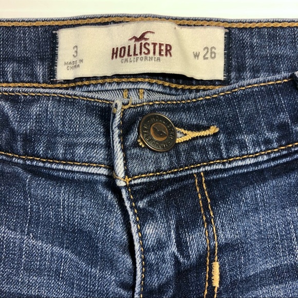 Hollister Destroyed Jean Shorts 3 / 26 - Picture 3 of 8